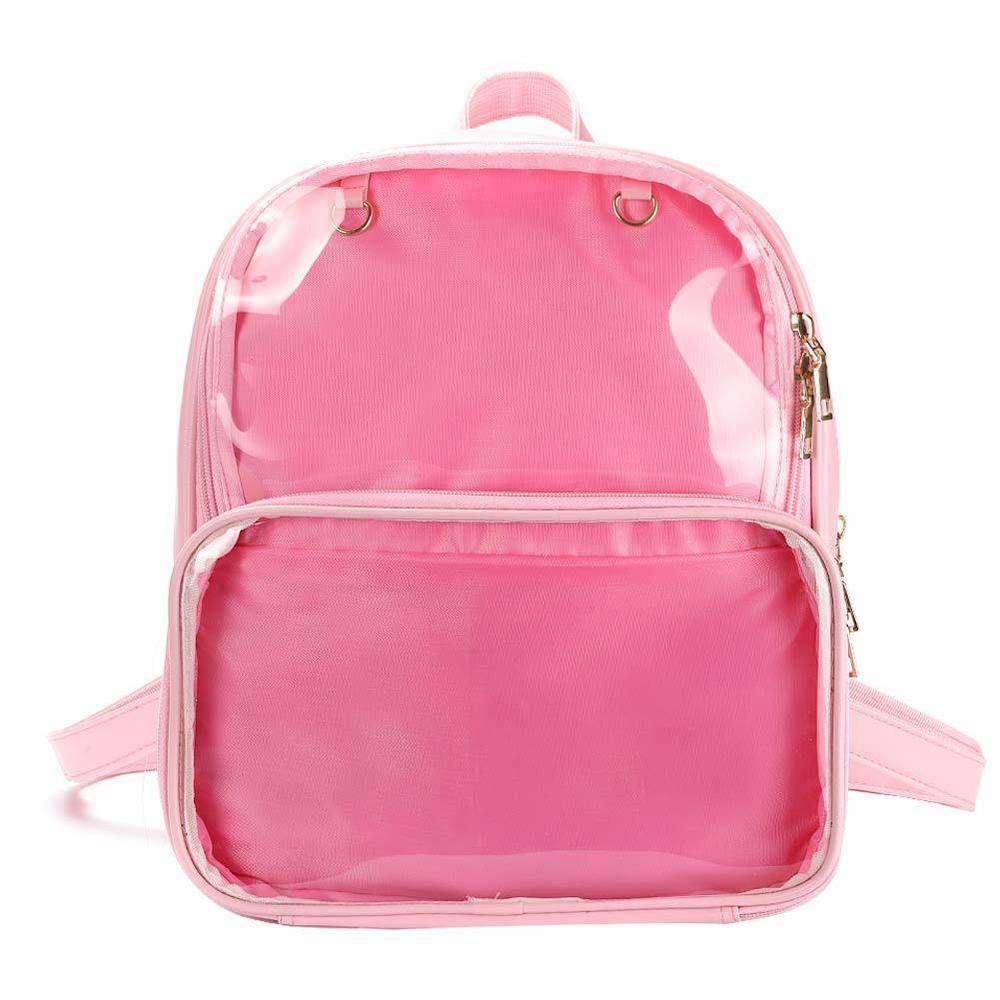 Ita Bag Double Window Candy PU Leather Backpack Kawaii Pins Bag with insert⭐️